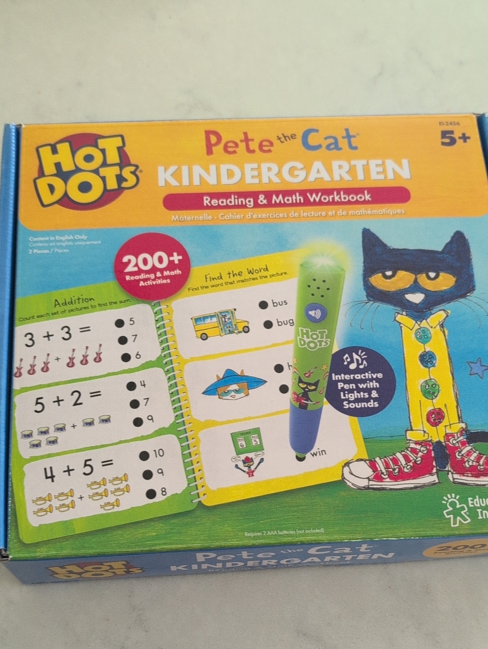 Hot dots Pete The Cat